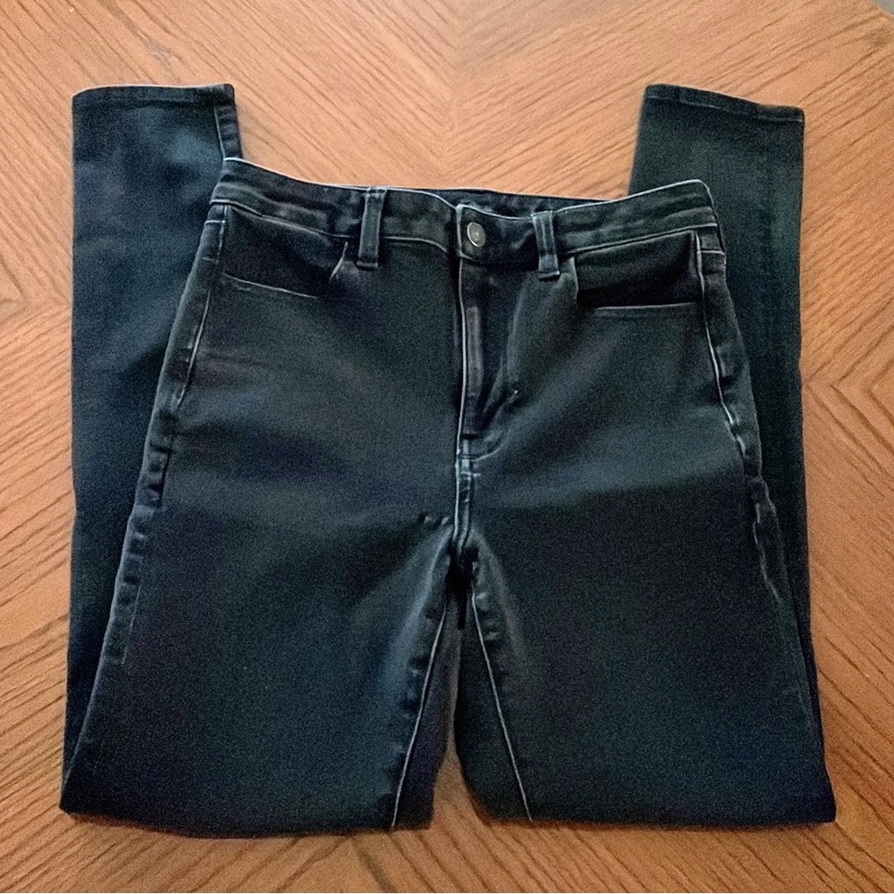 AEO Stretch Jeans Black 8